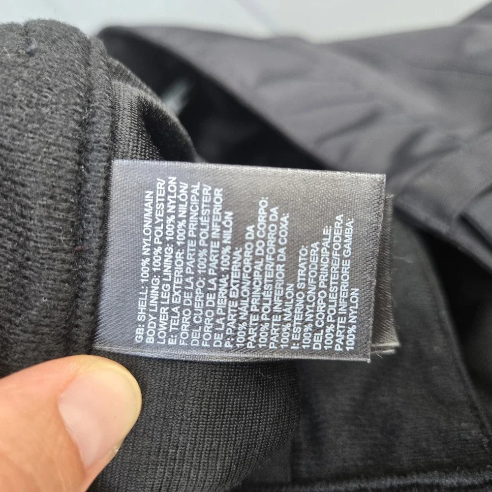 The North Face Snow Pants Mens Sz Medium Black HyVent Ski